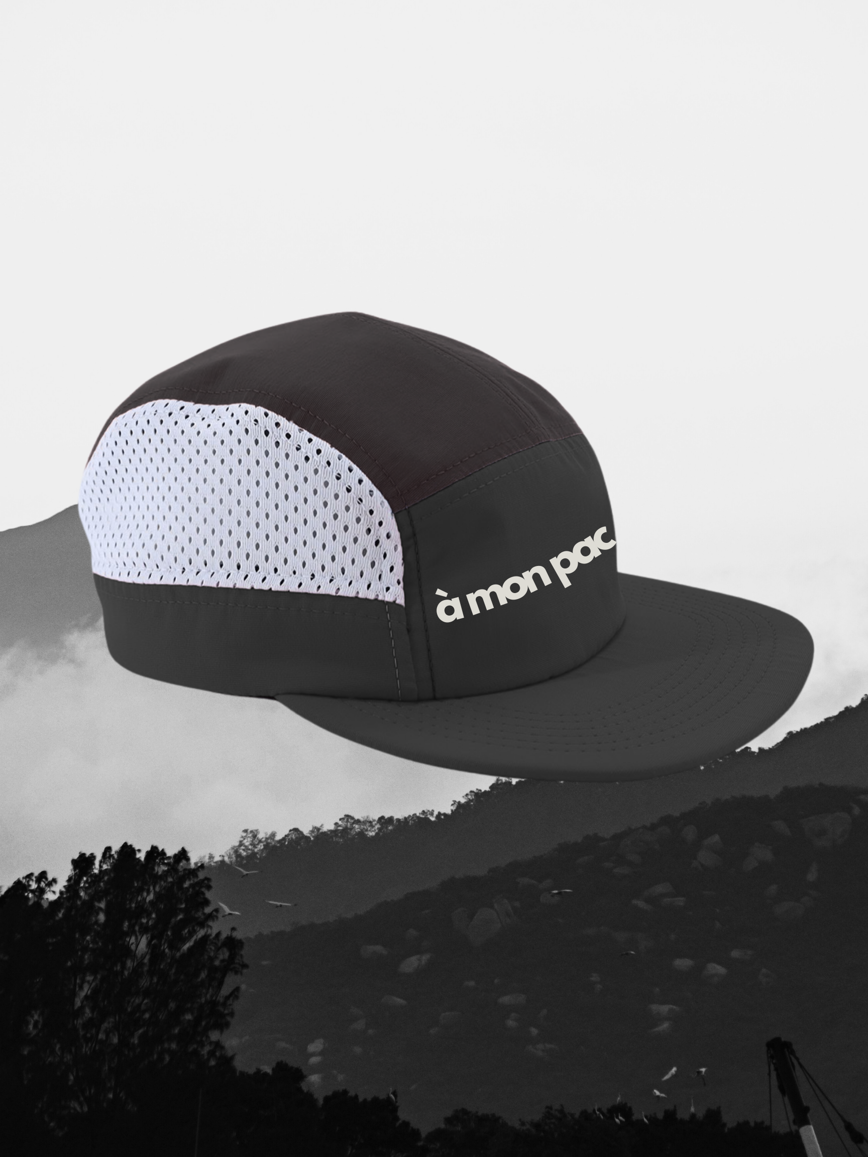 Casquette à 5 panneaux